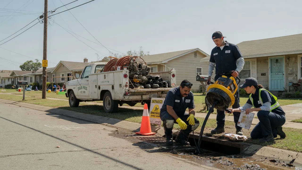 Drain Cleaning in Weleetka, OK near me